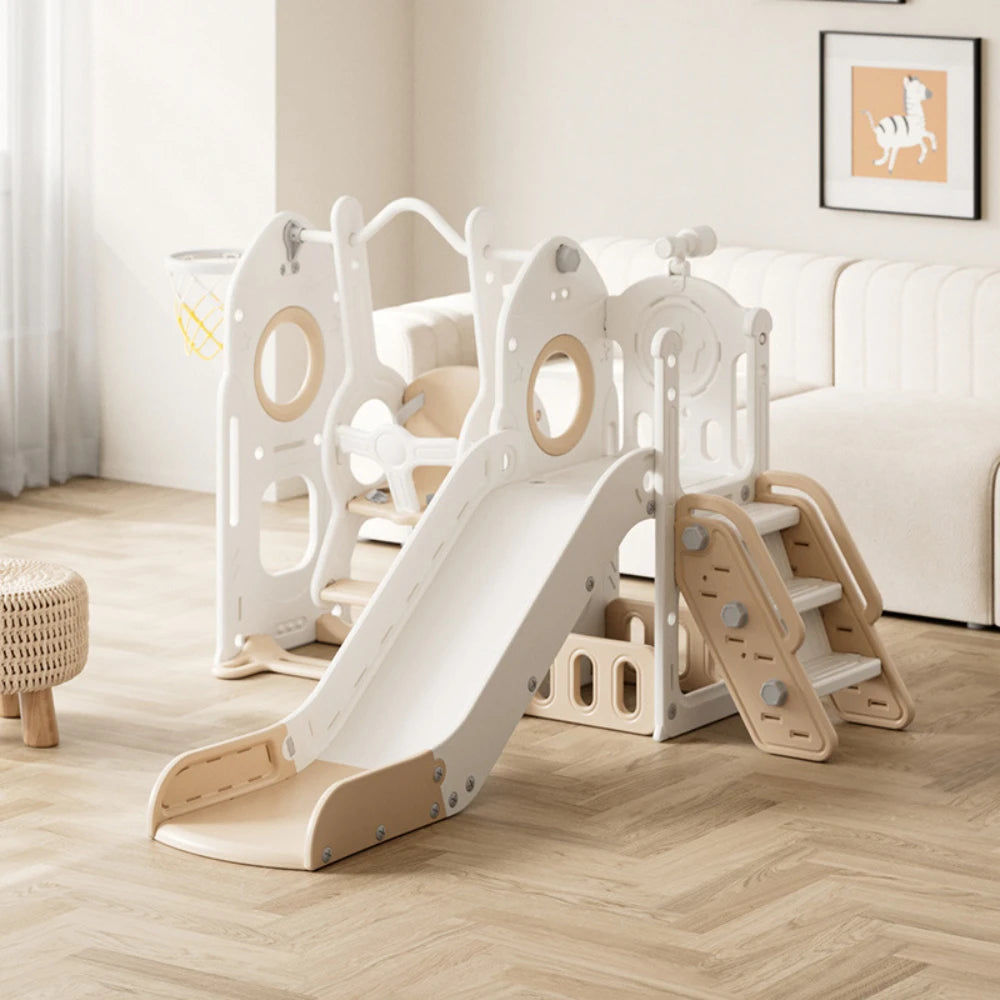Fun Play Equipment for Children Multifunctional Kids Indoor Slide Swing Set Baby Small Home Amusement Park Playground Toy