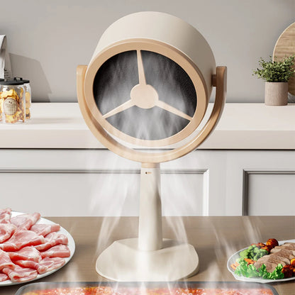 Electric Desktop Range Hood USB Adjustable Angle Portable  Mini High Suction Power Exhaust Fan for BBQ Hot Pot Kitchen Appliance