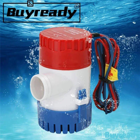 12V 24V 220V 60L/min 1100GPH Bilge Pump Mini Boat Pumps 12 V Submersible Kayak Rule Water 24 Volt Garden Rinse Car Wash Bath