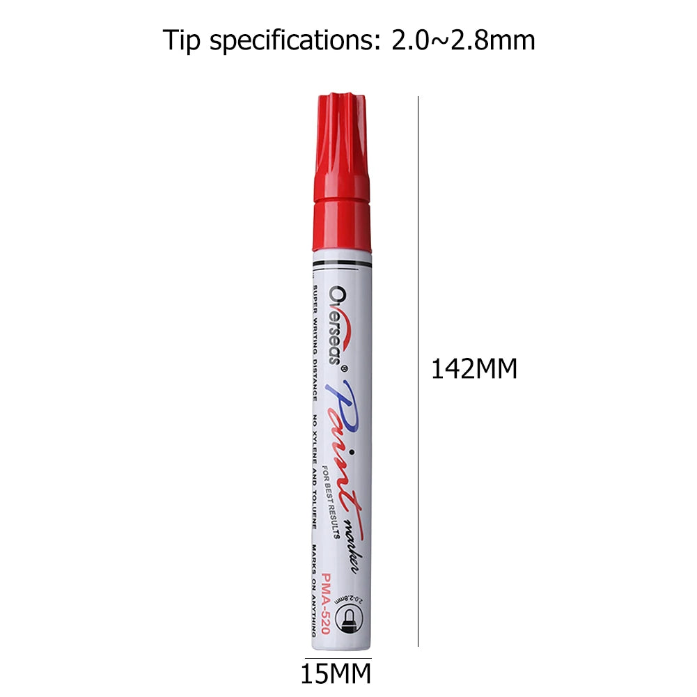 Car Scratch Repair PenWaterproof Auto Touch Up Paint Pen Fill Remover Vehicle Tyre Paint Marker Clear for Car Styling Fix Care