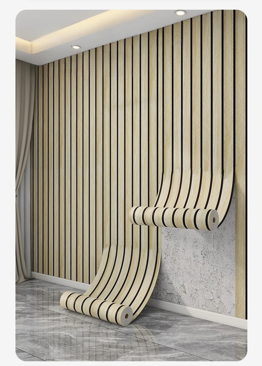 3/5/10M Thick Imitation Grille Wall Stickers Background Wall Decoration Self Adhesive Wall Papers Foam Peel and Stick Wallpapers