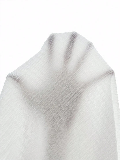 Men's casual shirts, short-sleeved men's shirts, summer clothes, pleated fabrics, light and breathable, suitable for queuing for