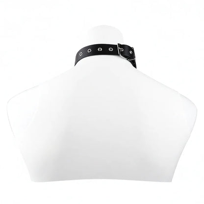 QKKQ PU Leather And Webbing Erotic Bra Chest Harness Belt Breast Teating Chest Binder BDSM Sex Toys For Women Erotic Accessories