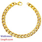 LUXUKISSKIDS Stainless Steel Couple Men/Woman Bracelets Fashion Curb Cuban Link Chains On Hand Rock Bracelet Wrist Jewelry Gifts