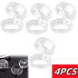 2/4/8Pcs Stove Knob Covers Child Safety Plastic Kitchen Safety Guards Universal Gas Oven Lock Protectors Home Cookware Security