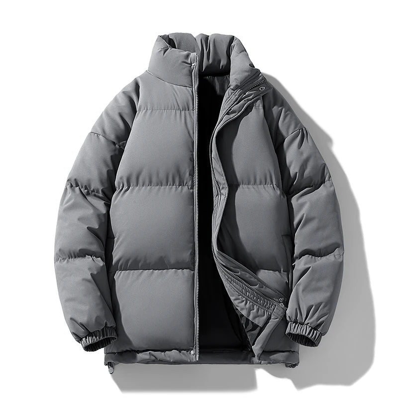 Winter Parka Men Brown Thick Warm Jackets Big Size 6xl 7xl 8xl Oversize Cotton Padded Windbreaker Outwear Waterproof Loose Coats