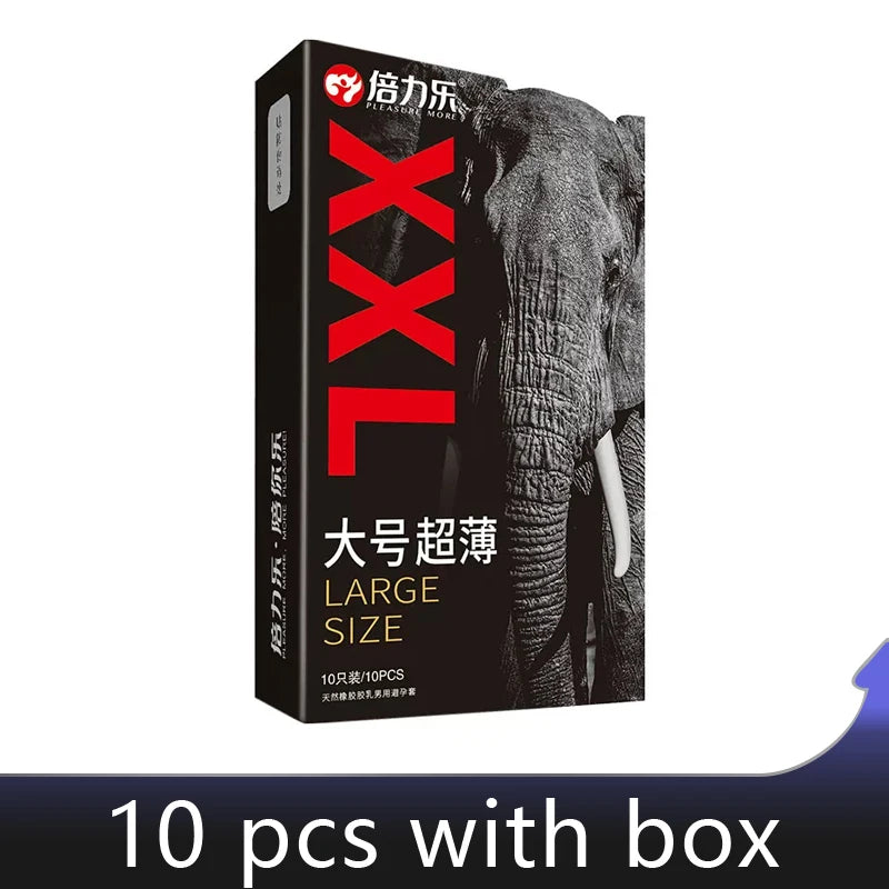 58mm Etra Large Size Ultra Thin Condoms For Men XXXL Size More Lubricant Thick Condom For Big Dick Penis Sleeve Sex Toys Tools
