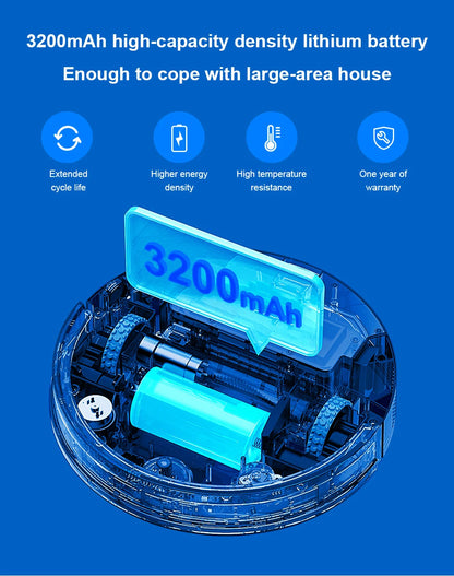 Robot Vacuum Cleaner Liectroux/LILIN X6,Laser System,Multiple-Floor Maps,Restricted Area Setting for Home Carpet Cleaning
