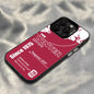 Fashion Red Phone Case For B-Bulles Since 1975 iPhone 16e 16 15 14 13 12 11 mini Pro Max XR XSMAX 8 7 Plus Anti Fall Matte Back