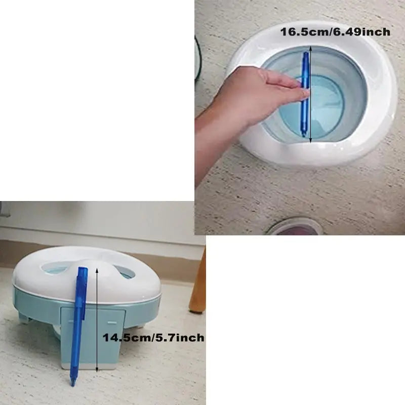 3 in 1 Baby Toilet Seat Children Foldable Travel Potty With Bags Potty Training Seat Suitable for Boys and Girls