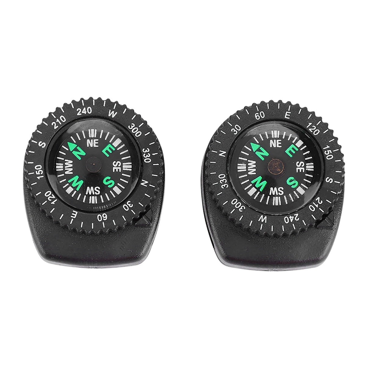 2pcs Compass for Watch Sliding Navigation Wristband Portable Beautiful Appearance Compasses Suitable for Outdoor Camping Boating