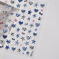 Autumn Winter Leopard Print Bow Nail Art Stickers 3D Thin Tough Nail Sticker Cute Bow Self Adhesive Nails Decorations Decals DIY