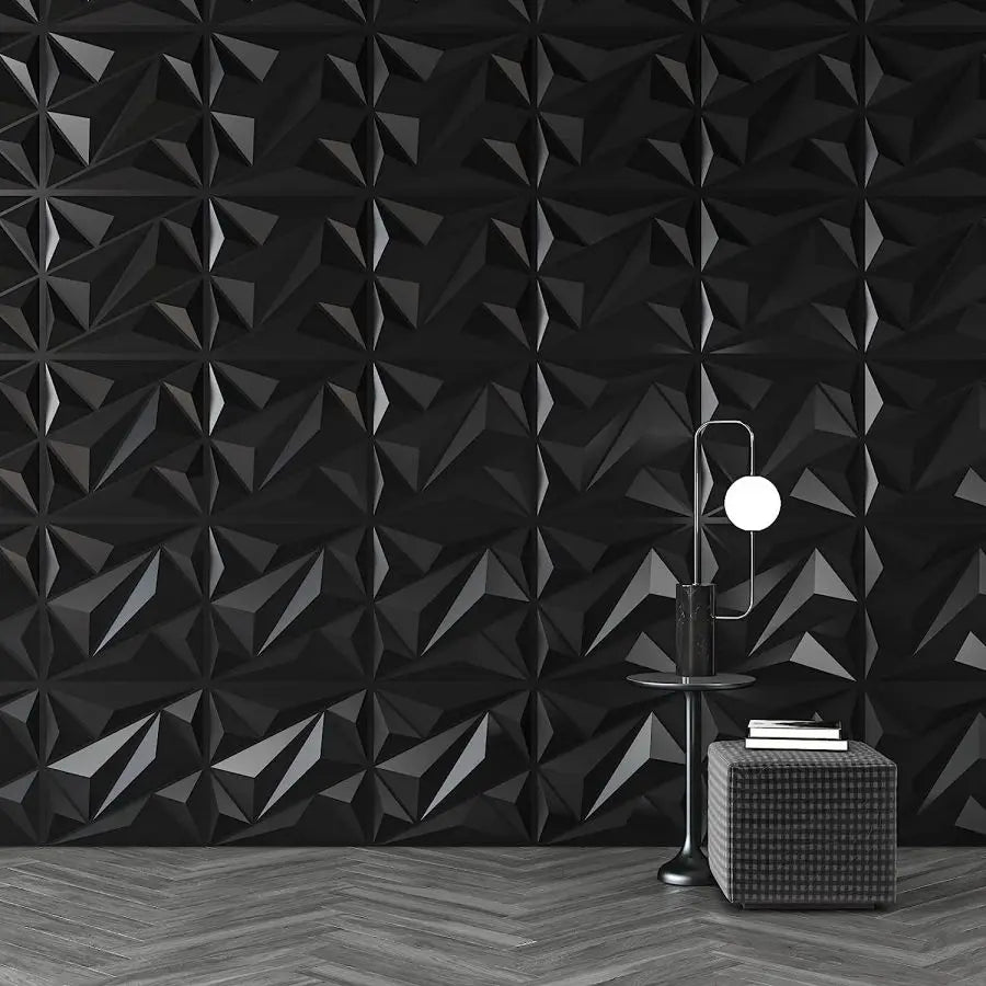 12pcs/20pcs 3D textured wall panels for indoor wall decoration,suitable for living room hall bedroom hotel office,30cmx30cm