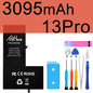 PINZHENG Real High Capacity Battery For iPhone X XR XS Max 12 13 Mini Pro Max 11 Pro Max Replacement Bateria Warranty One Year