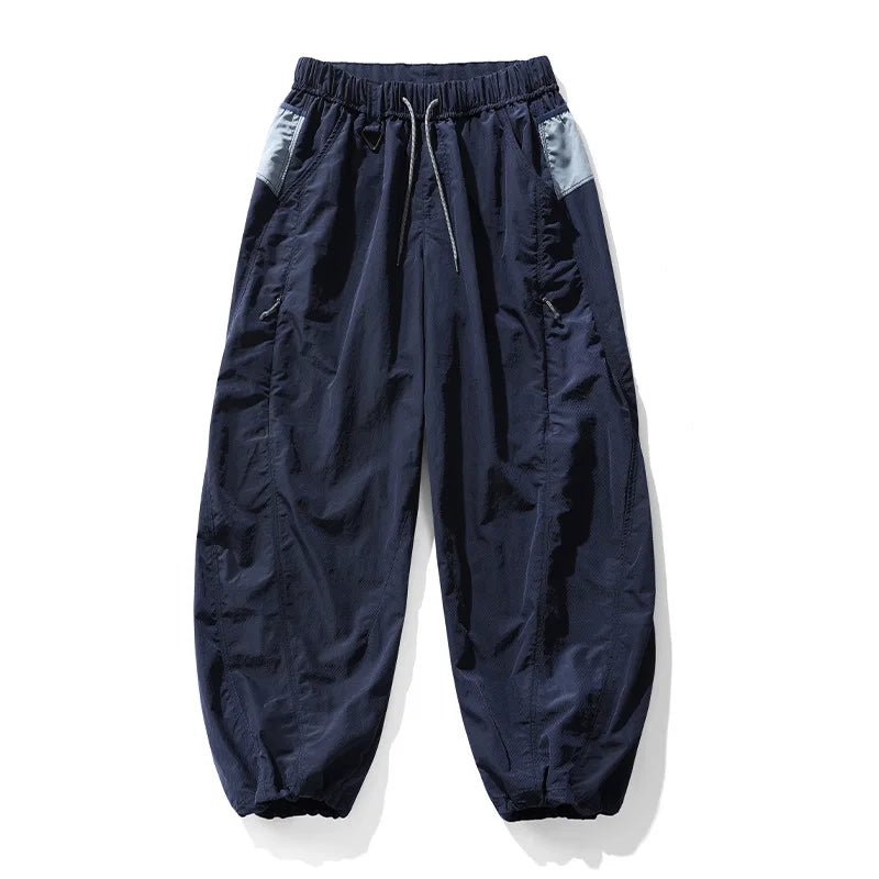 Outdoor Sports Casual Track Pants Men Women Lightweight Hiking Breathable Waterproof Quick Dry Loose Techwear Cargo Pant Trouser