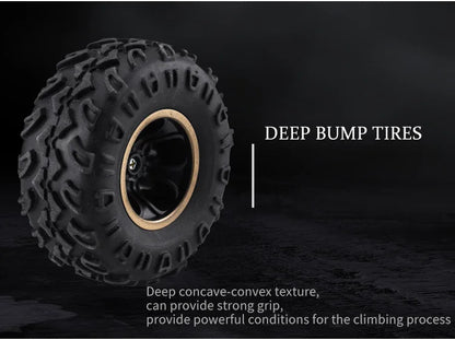 Oike RC Car Remote Control Climbing Vehicle Outdoor All Terrain 4X4 Off-road Trucks Rock Climber 4WD Buggy Racing Drift Cars Toy