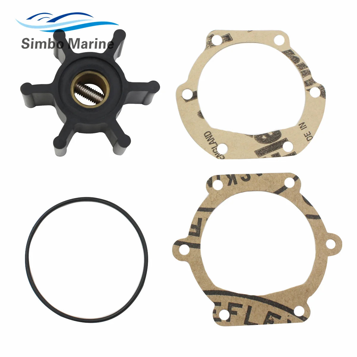 09-810B Flexible Water Pump Impeller For JOHNSON 09-810B-9 DJ 08-39-0601 for VETUS IMP00801 STM8076