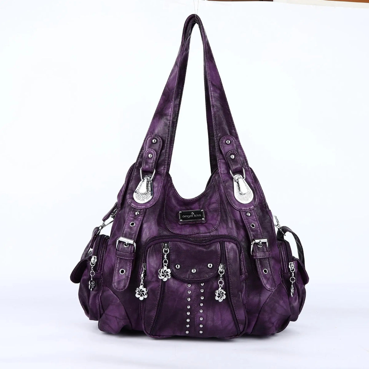 Angel Kiss Bag Women Fashion Handbags Women Shoulder Bags PU Leather Handbag Female Satchel Shoulder Purse Bag Bolsa Feminina