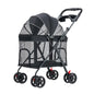 Medium and Large Dog Multi-functional Pet Cart Outdoor Travel Large Walking Dog Cart Portable and Foldable
