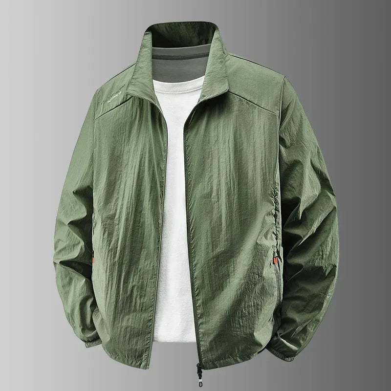 Summer Jackets Men Windbreaker Coats Male Sunscreen Clothing Traveling Camping Jacket Ultrathin Cycling Fishing Tops Hiking Wear