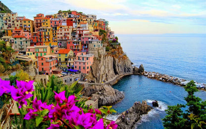 46*28cm Jigsaw Puzzles 500 Pieces Paper Picture Landscape Oil Painting Art Puzzles Decompression Toys for Adults Family Games