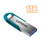 Lenovo 2TB USB 3.2 Metal Flash Drives Super High Speed Pendrive 1TB 512GB Pen Drives Portable USB Stick For Car Phone Computer
