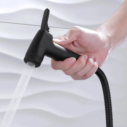 Bidet Toilet Sprayer Set Spray Water Bathroom Handheld Bidet Sprayer Toilet Shower Double Outlet Angle Valve Toilet Accessories