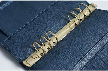 Metal Spiral Rings Binder Clip With 2 Pairs of Screw For Diary Notebook Planner A7 Binder Clip File Folder