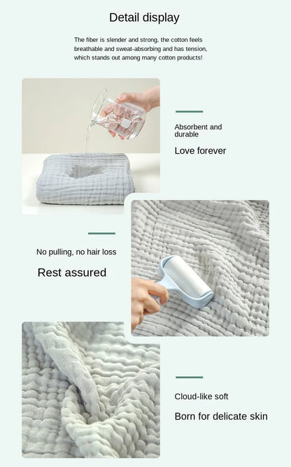 6 Layer Cotton Gauze Baby Blanket Newborn Muslin Baby Bath Towel Soft Swaddle Wrap Stroller Blanket Lange Bedding Items
