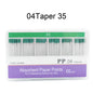 WELLCK 1 Box Dental Absorbent Paper Points Sterile Mixed Sizes 02 04 06 Taper 15-40# For Dentist Use Dentistry Materials