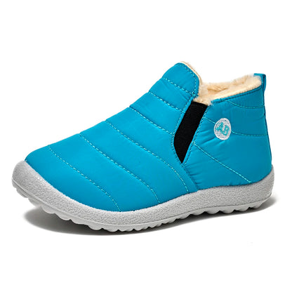 Fashion Girls Shoes Winter Girls' boots Children Ankle Boots Comfortable Slip On Waterproof Upper Lightweight Kids Shoes