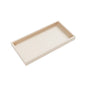 Bathroom Counter Tray Silicone Bathroom Vanity Tray Soap Dispenser Tray Countertop Storage For Dressing Tables