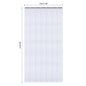 7X PVC Strip Curtain Plastic Soft Freezer Room Door Curtain Kit Hanging 18cm X2m Air-Conditioning Heat Insulation