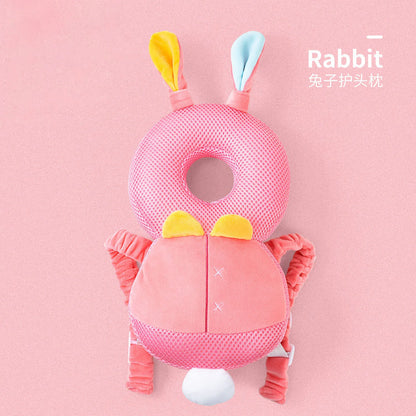 Summer Baby Head Protector Safety Pillow for Toddlers Soft PP Cotton Cartoon Backpack Cushion Infant Child Security Headgear Kid