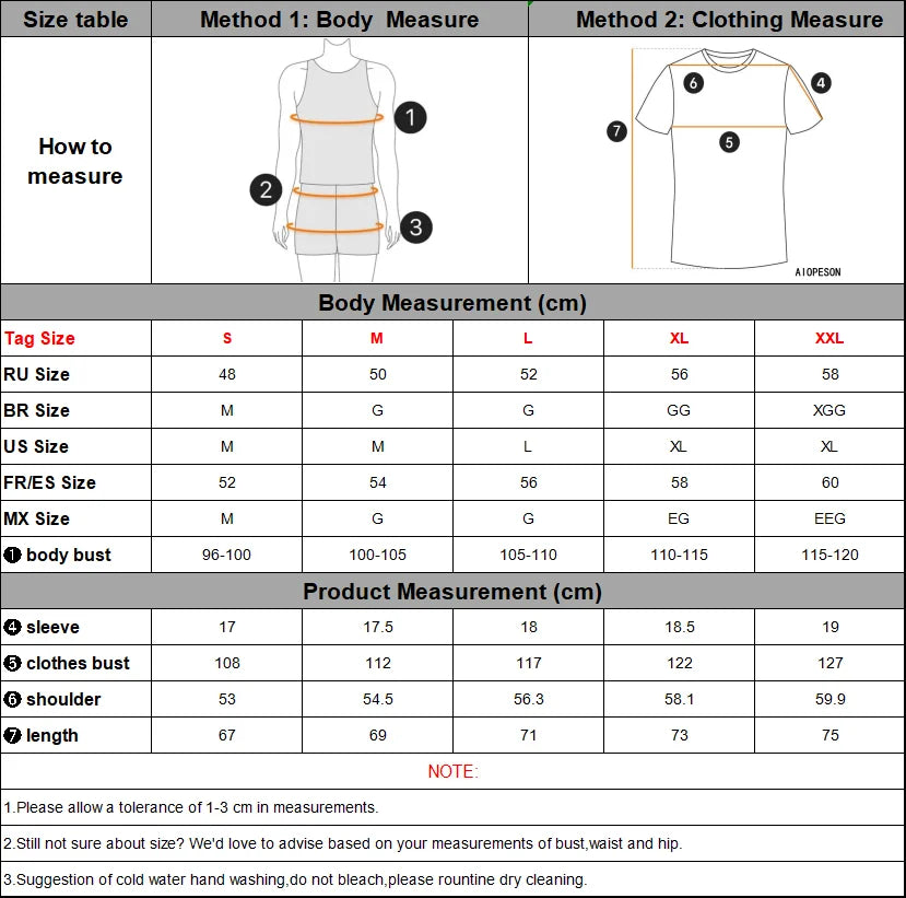 AIOPESON Men's Cotton O-Neck T-Shirt Soft Touch Comfortable Solid Color 8 Options Breathable Lightweight Casual Daily Tee