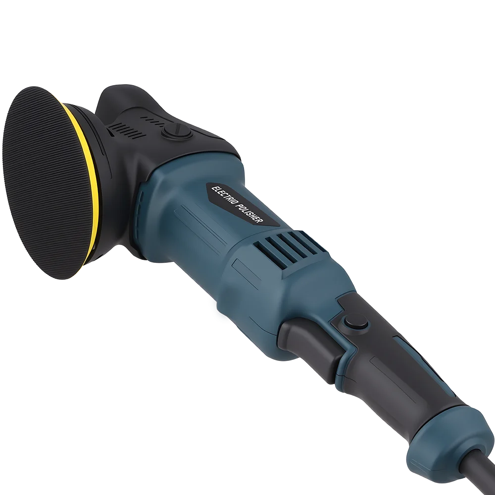 Podofo 980W Electric Buffer Polisher 5” Orbital Polisher 550-3300 RPM for Car Waxing Detailing Polishing