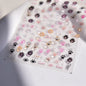 Line Flower Powder Blusher Love Heart High Quality Jelly Series Adhesive Nail Sticker Nail Art Decoration Decals Design T-2830