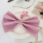 6pcs Cloth Napkins 30X45CM Orange Cotton Polyester Blend Kitchen Washable Dinner Reusable Napkins Wedding Party Table Decoration