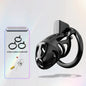 New Sissy Simulation Vagina Chastity Cock Cage Sex Toy with 4 Size Cock Ring Bdsm Penis Urethral Lock Adult Toy for Men