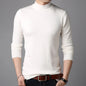 Liseaven Men Cashmere Sweaters Full Sleeve Pull Homme Solid Color Pullover Sweater Men's Tops