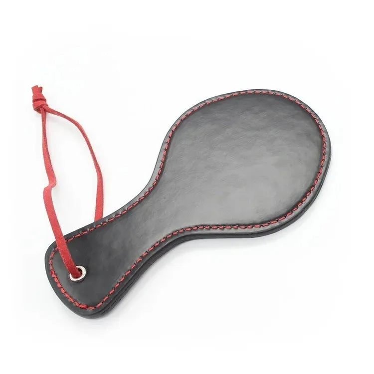 BDSM Riveted Leather Heart Spanking Paddle Flogger Whip Fetish Toy For Adult Men Women Couple 18+