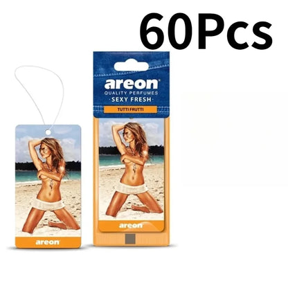 Girl Poster Car Air Freshener 6 Styles 20‑120 Pack Hanging Scent Paper Cards For Auto Closet Home Decor