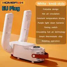 HOMEFISH Intelligent Shoe Dryer Quick Drying Deodorizing Sterilizing Adjustable Timer Household Shoe Warmer And Heater