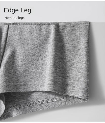 3Pcs Men's Boxer Shorts Cotton Underwear Solid Underpants Sexy Panties Male Breathbale Lingerie Plus Size L-6XL Wholesale Lots