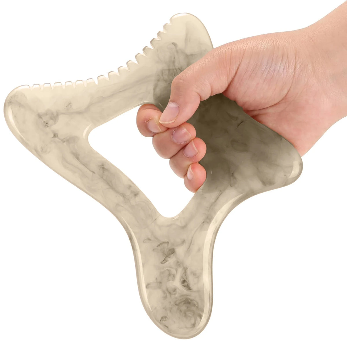 Resin Body Gua Sha Tool Large Gua Sha Body Tool Cellulite Massage Tool Lymphatic Drainage Tool for Face, Back Body Shaping Tools