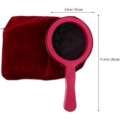 Magical Change Bag Magic Prop Twisting Handle Make Things Appear Disappear Performance Stage Magic Trick for Kids Party Supplies