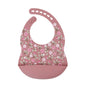 New Arrival Silicone Baby Bibs Silicon Printing Newborn Bib Feeding Burp Cloth Avocado Zoo Tractor Printing Tableware
