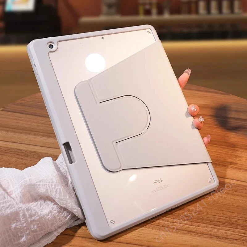 For iPad 10.2 7th 8th 9th Case iPad A16 11th10th Generation Rotation Cover for iPad Pro 12.9" 13" Air 11" 2025 2 3 4 5 9.7 Funda