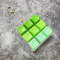 Keys Button Keycap Fidget Keychain Finger Keyboard Caps Toy Decompression Keychain Stress Relief Gadget Pass The Time for Adult