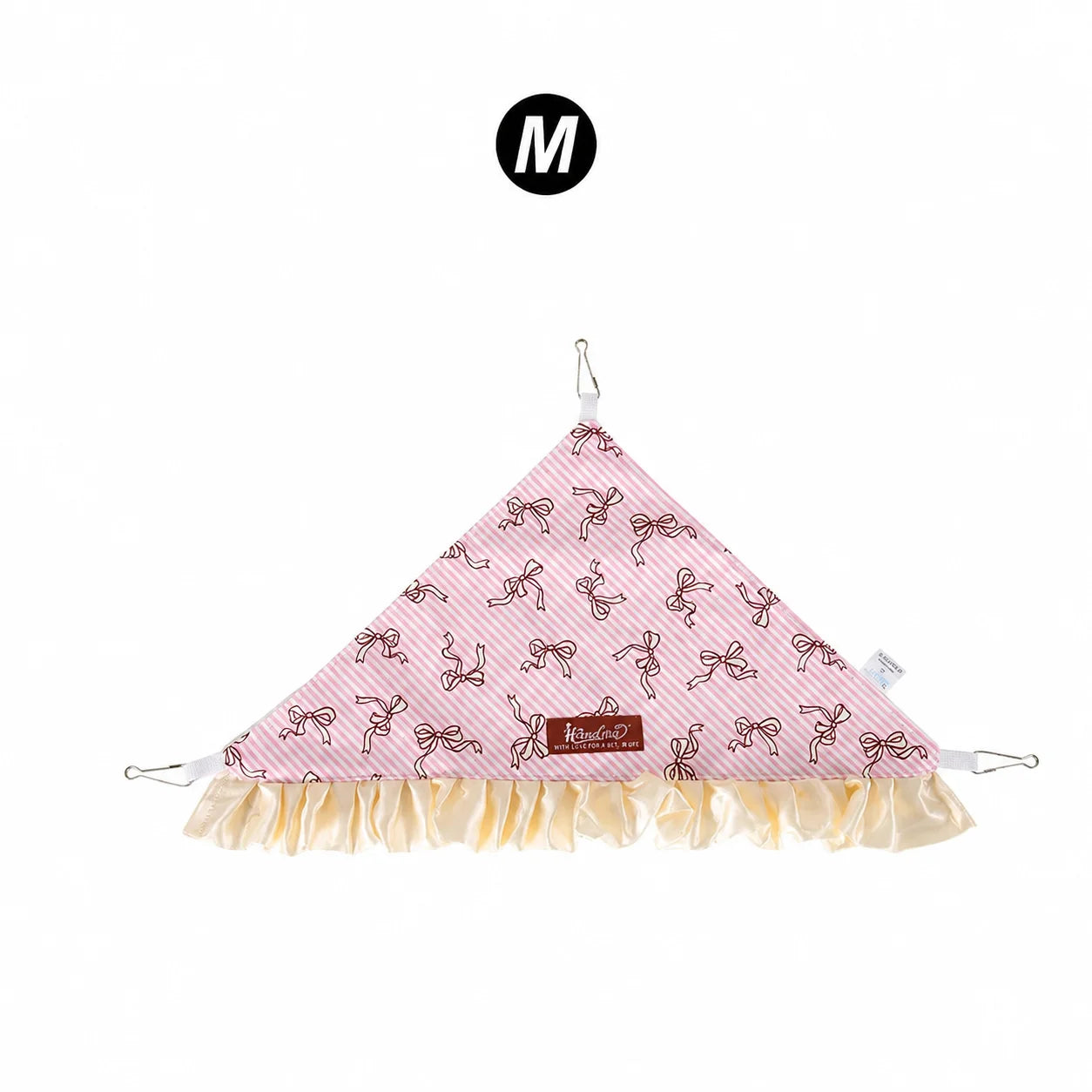 1 PC Triangle Small Pet Hammock Guinea Pig Bed Hanging Corner Hideout for Pet Hamster Bird Squirrel Breathable Lace Nest Supply